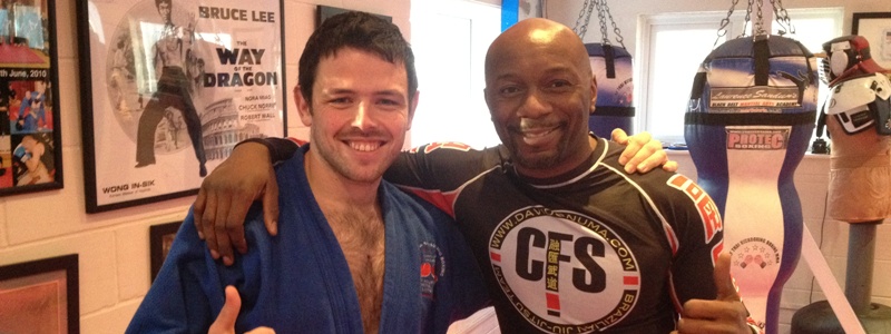 Robin French with Guro David Onuma - February 2012 Robin French with Guro David Onuma - February 2012