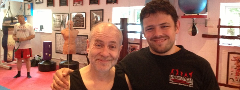 Robin French with Guro Ralph Jones - July 2013 Robin French with Guro Ralph Jones - July 2013