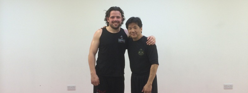 Robin French with Sifu Francis Fong - March 2014