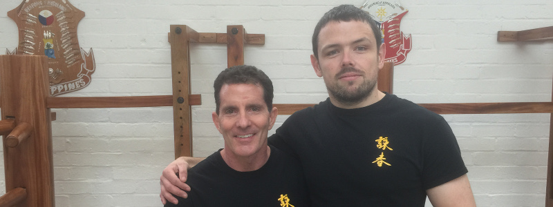 Robin French with Sifu Jim Brault - March 2016