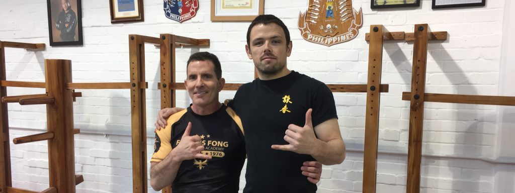 Robin French with Sifu Jim Brault - January 2017