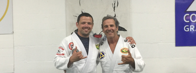 Robin French with Master Pedro Sauer - July 2018