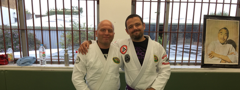 Robin French with Johann Eyvindsson - September 2018 Robin French with Johann Eyvindsson - September 2018