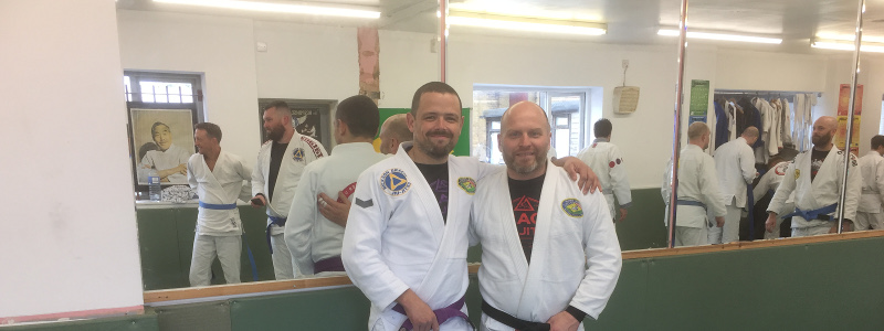 Robin French with Johann Eyvindsson - May 2019 Robin French with Johann Eyvindsson - May 2019