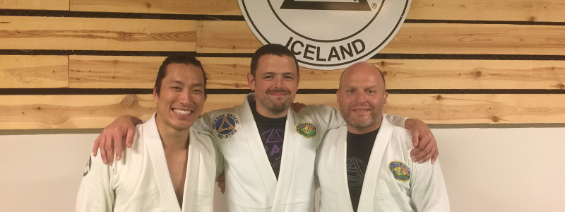 Robin French with Alex Ueda and Johann Eyvindsson - June 2019